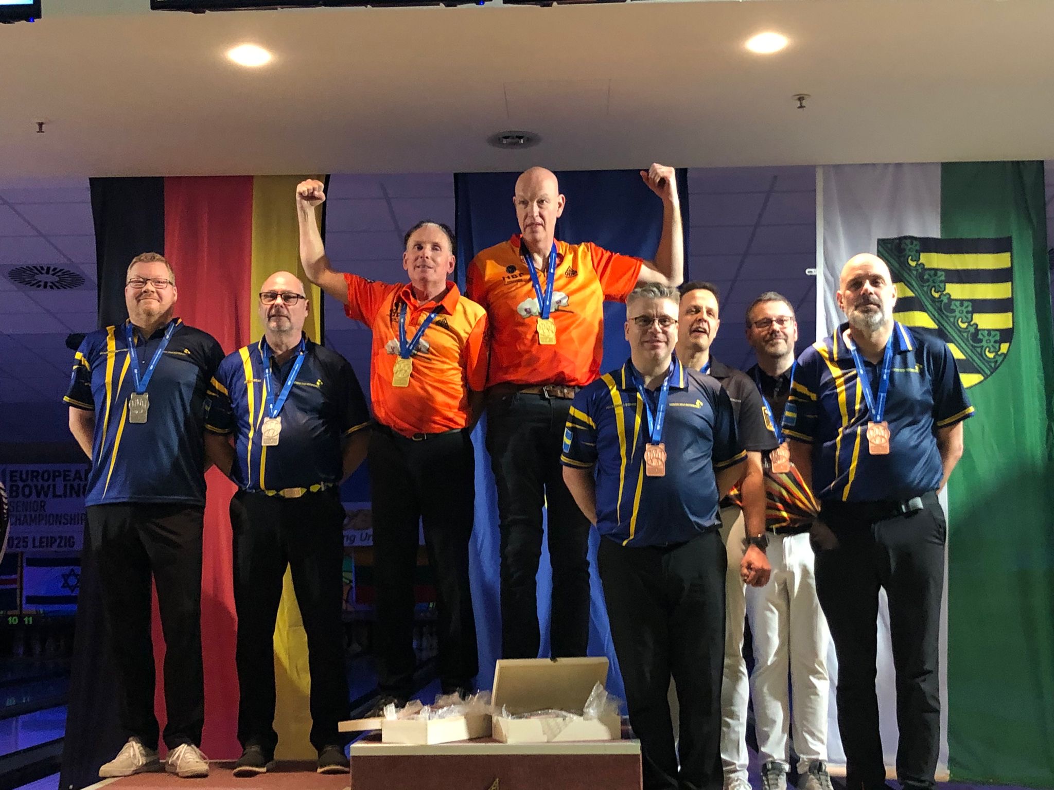 Nederland wint goud op EK 50+ bowlen