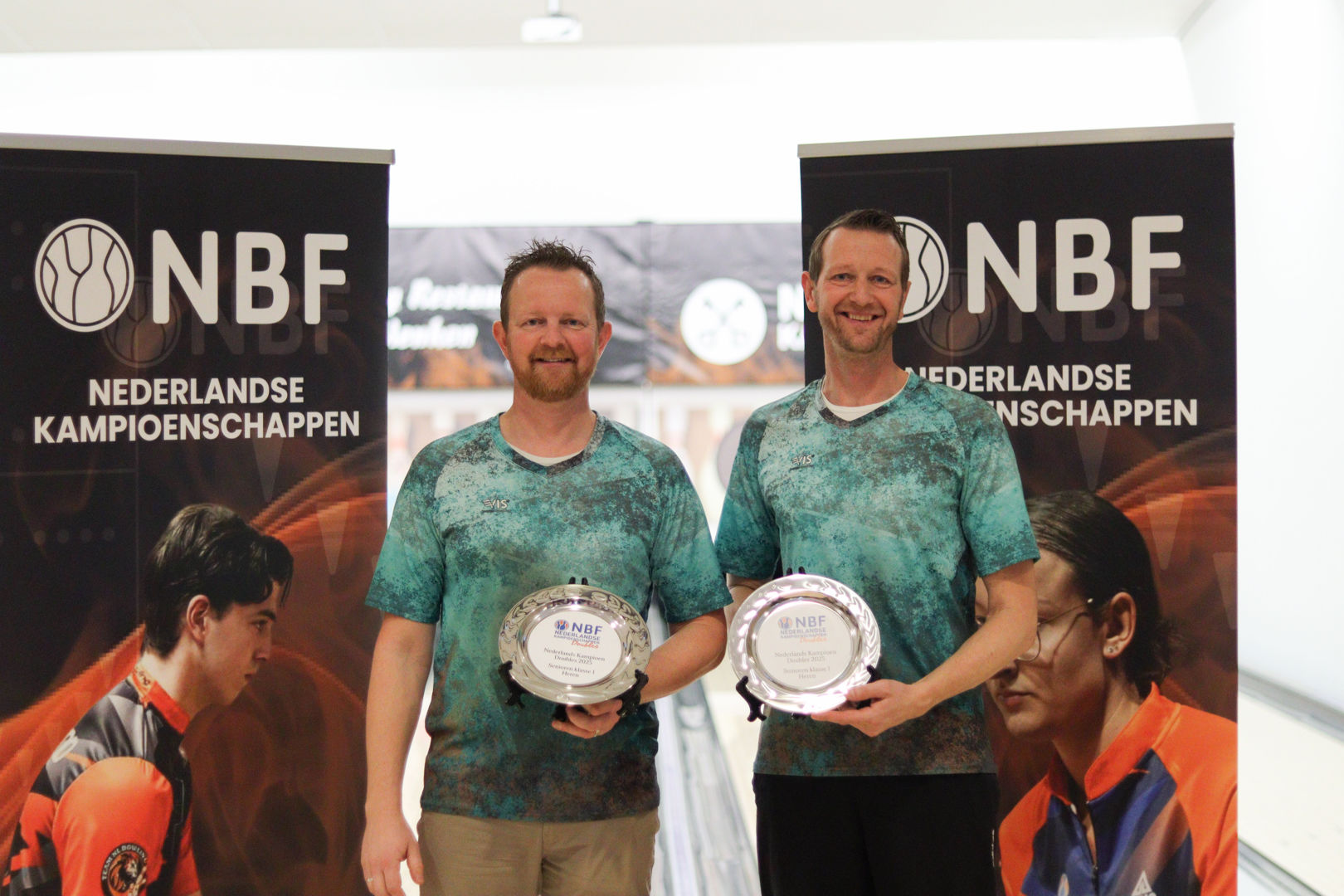 Spannende ontknoping bij NK Doubles Senioren