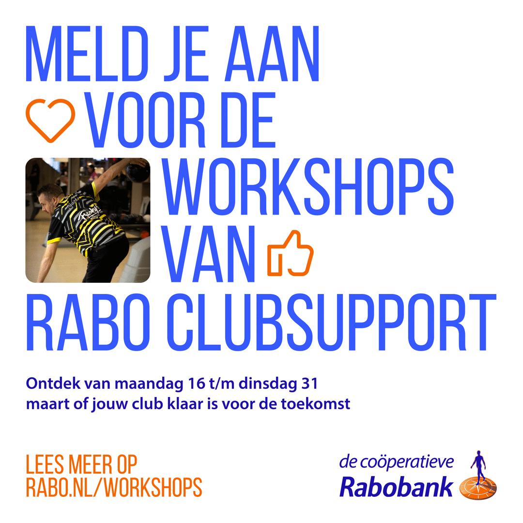 Meld je aan voor de workshops van Rabo ClubSupport! - maart 2026