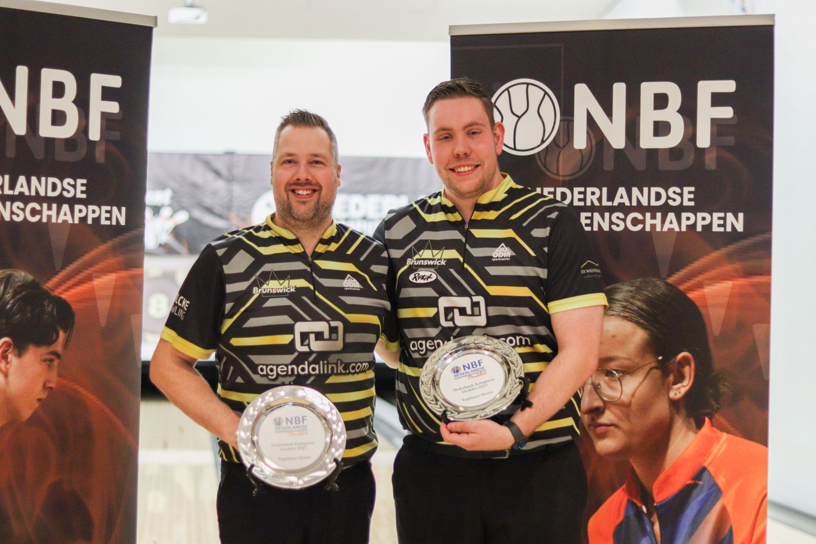 Spannende ontknoping bij NK Doubles Senioren