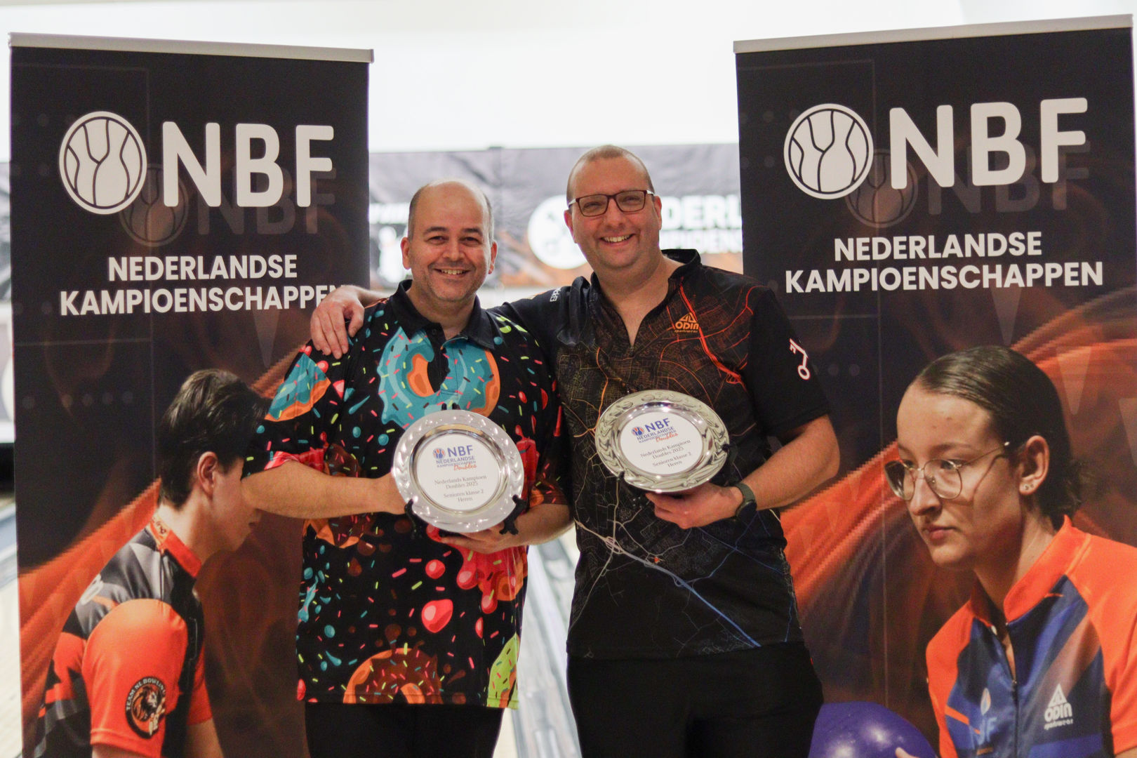 Spannende ontknoping bij NK Doubles Senioren